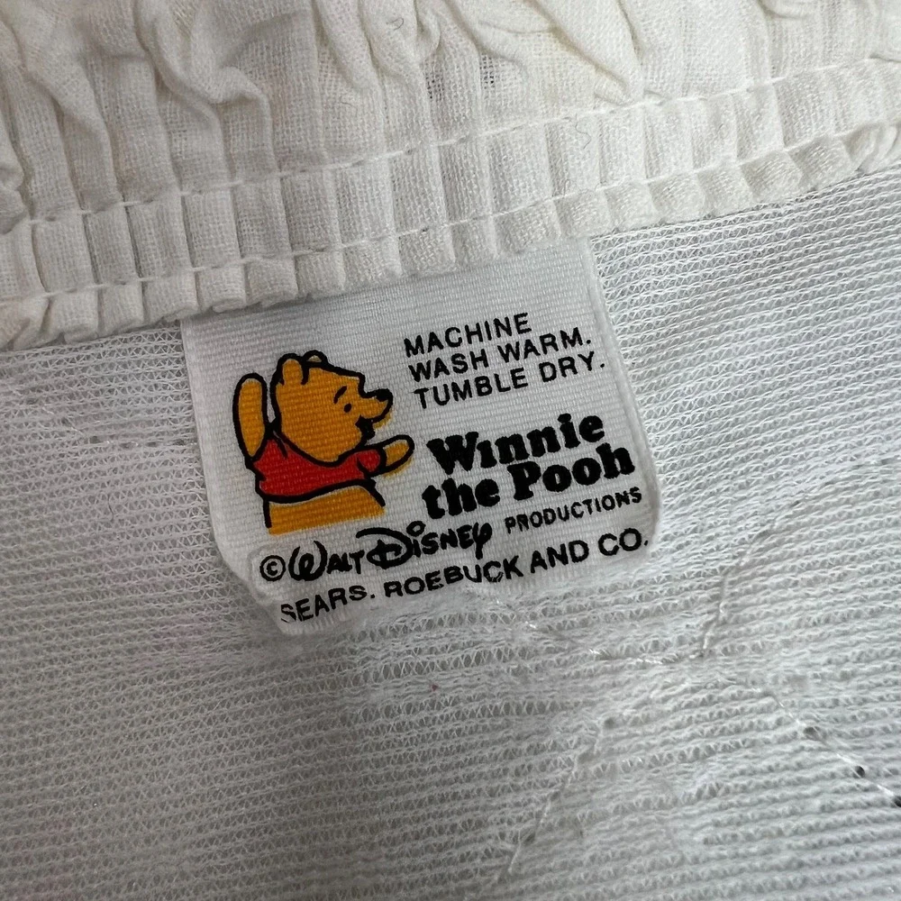 Winnie The Pooh Quilted Baby Blanket Sears Collection‎ Disney Vintage 33x43